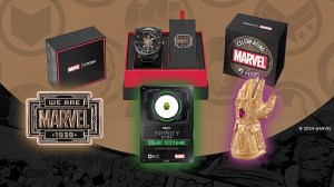 Marvel Citizen Watch Set Includes a Ruby Micro Gauntlet and Time Stone Gem